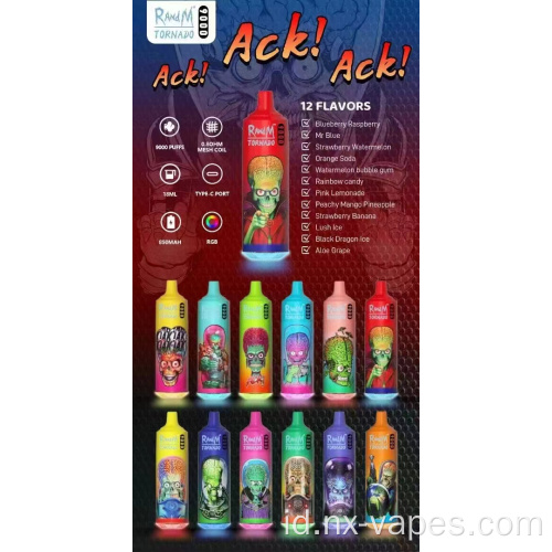 Randm tornado 9000puffs pod